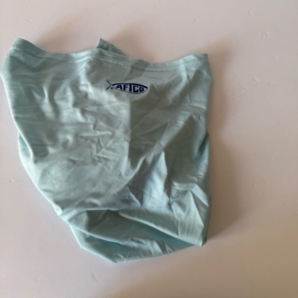 AFTCO Light Blue Mask UPF 40 OS